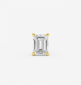 Billion Avenue Emerald Earstud -  Gold - Billion Avenue