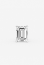 Billion Avenue Emerald Earstud - Silver - Billion Avenue