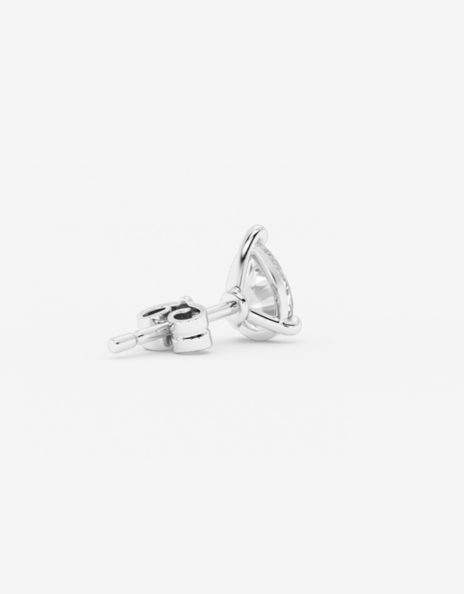 Billion Avenue Pear Earstud - Silver - Billion Avenue