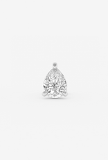 Billion Avenue Pear Earstud - Silver - Billion Avenue