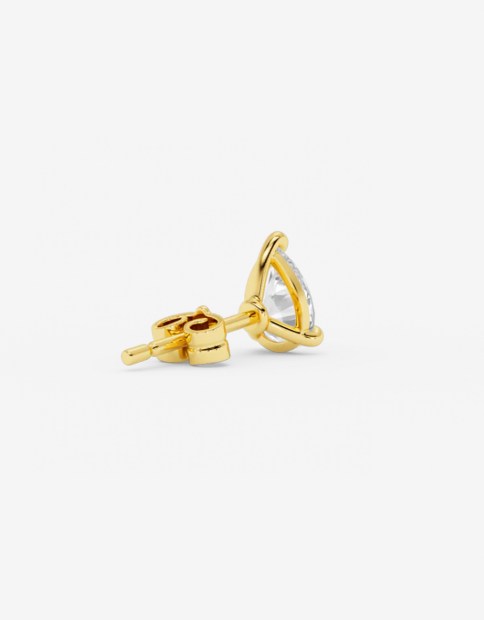 Billion Avenue Pear Earstud - Gold - Billion Avenue