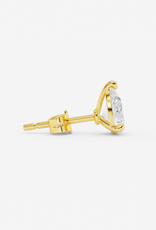 Billion Avenue Pear Earstud - Gold - Billion Avenue