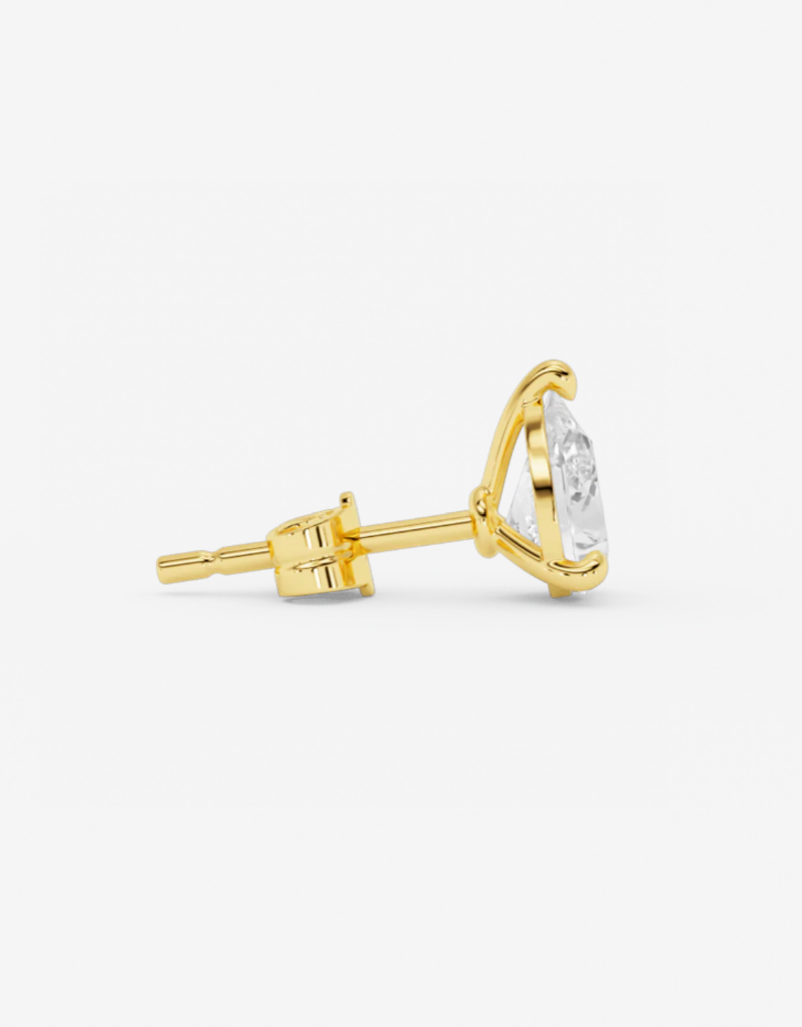 Billion Avenue Pear Earstud - Gold - Billion Avenue