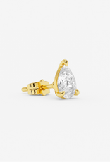 Billion Avenue Pear Earstud - Gold - Billion Avenue