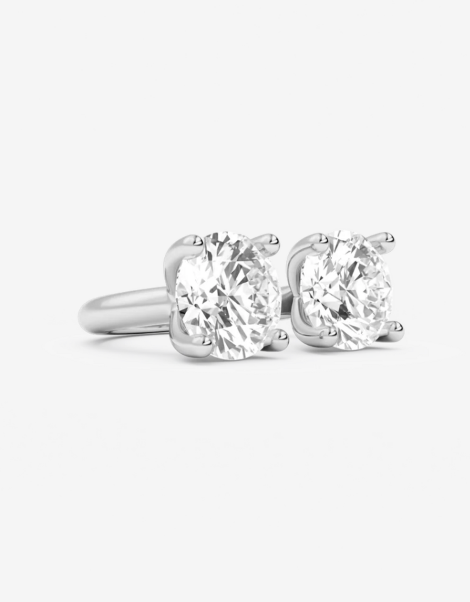 Billion Avenue Double Diamond Ring  - Silver - Billion Avenue