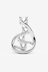 Billion Avenue Quatro Diamond Ring  - Silver - Billion Avenue