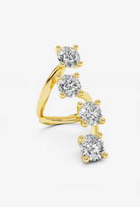 Billion Avenue Quatro Diamond Ring  - Gold - Billion Avenue