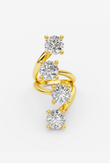 Billion Avenue Quatro Diamond Ring  - Gold - Billion Avenue