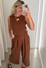 The Golden House - Garc Culotte 'Anne' - Marron