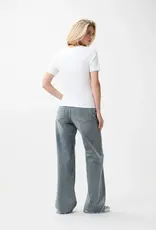 Catwalk Junkie T-Shirt 'Rib' - Off  White - Catwalk Junkie