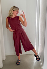 The Golden House - Garc Top 'Anne' - Bordeaux
