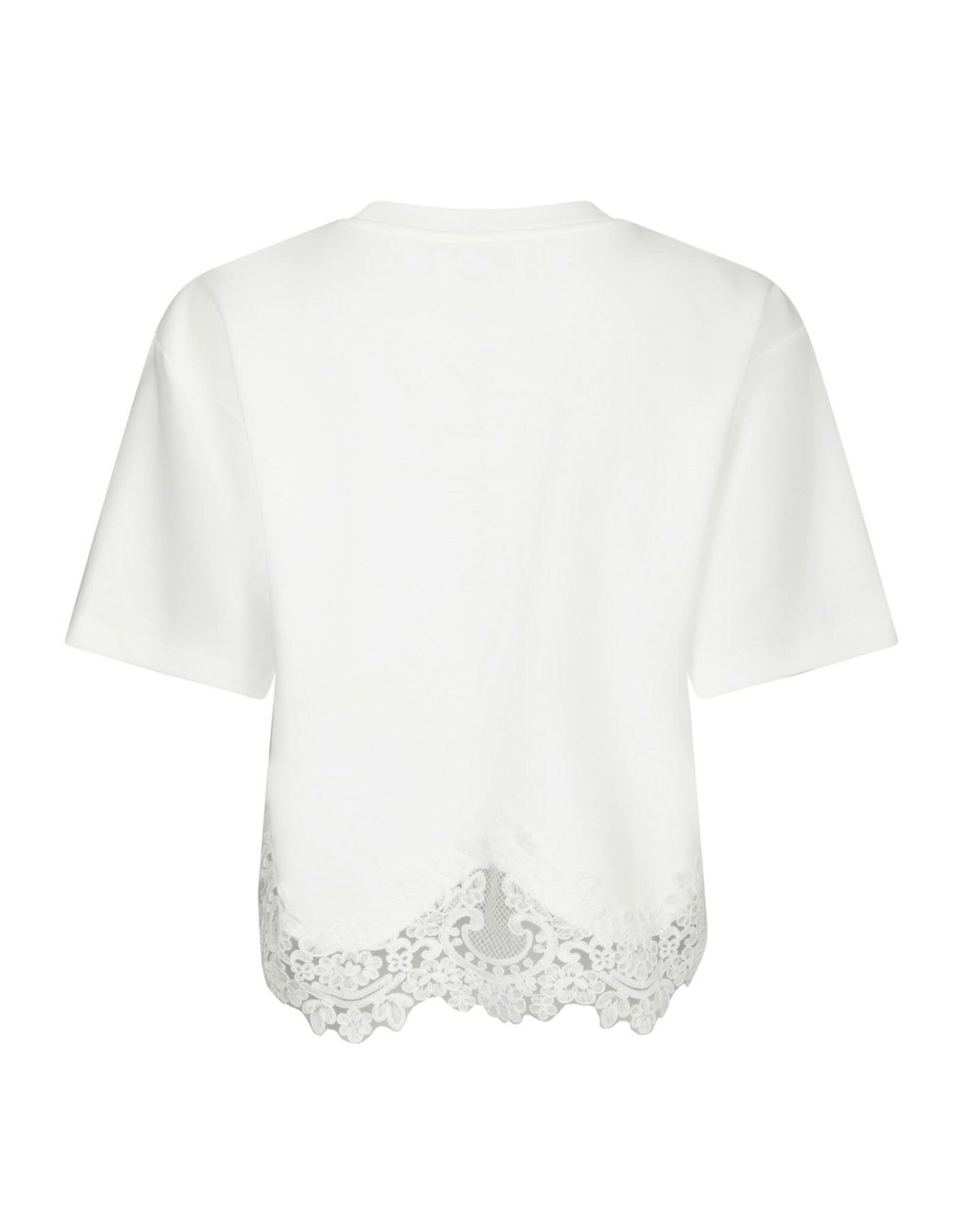 T-Shirt Lace 'Iria' - White - Neo Noir