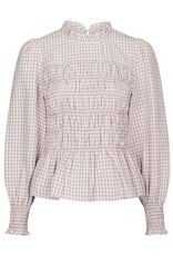 Blouse Mini Check 'Possa' - Light Pink - Neo Noir