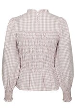 Blouse Mini Check 'Possa' - Light Pink - Neo Noir