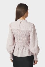 Blouse Mini Check 'Possa' - Light Pink - Neo Noir