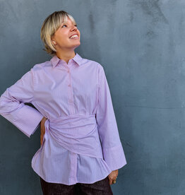 Blouse Scarf 'Dita' - Light Pink - Neo Noir