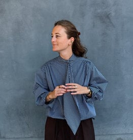 Blouse 'Olalie' - Navy