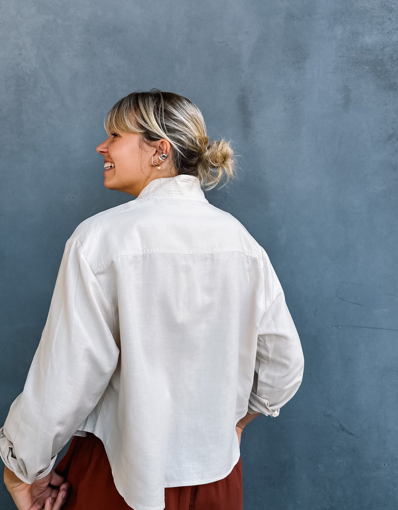 Orfeo - LMK Blouse 'Arnold' - Ivoire