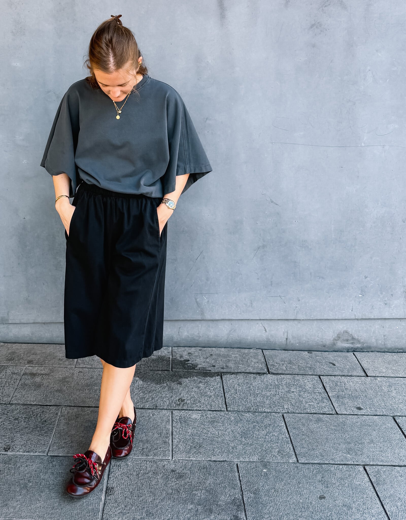 The Golden House Joh Bermuda 'Babette' - Black - TU