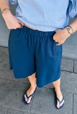 The Golden House Joh Bermuda 'Babette' - Navy - TU