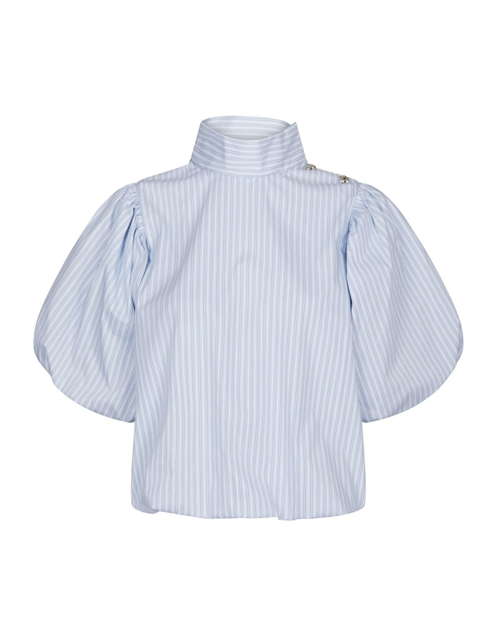 Blouse Stripe 'Parisa' - Light Blue - Neo Noir