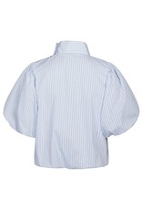 Blouse Stripe 'Parisa' - Light Blue - Neo Noir