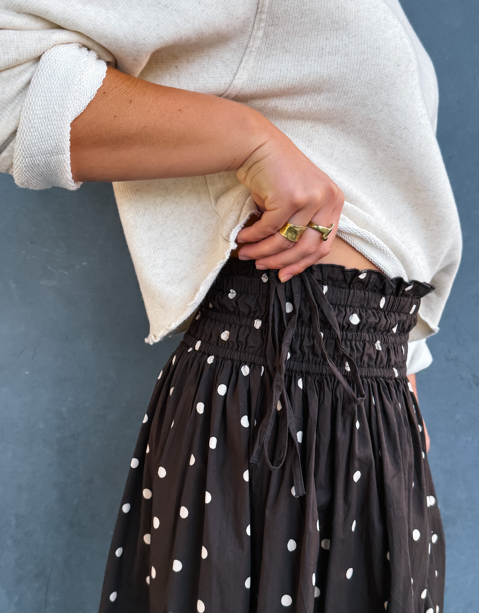 Rok Dot 'Lillie' - Dark Brown - Neo Noir