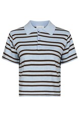 Polo Korte Mouw 'Mulann - Light Blue - Neo Noir