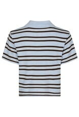 Polo Korte Mouw 'Mulann - Light Blue - Neo Noir