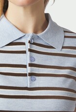 Polo Korte Mouw 'Mulann - Light Blue - Neo Noir