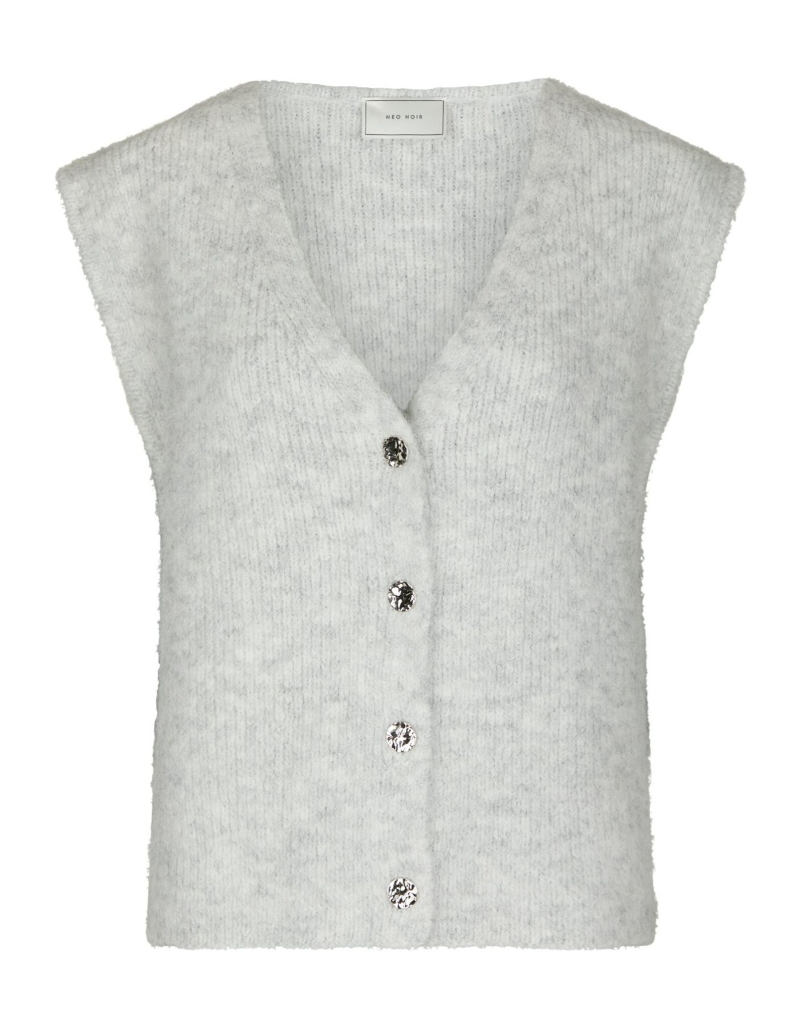 Gilet Zonder Mouw 'Xandra' - Light Grey - Neo Noir