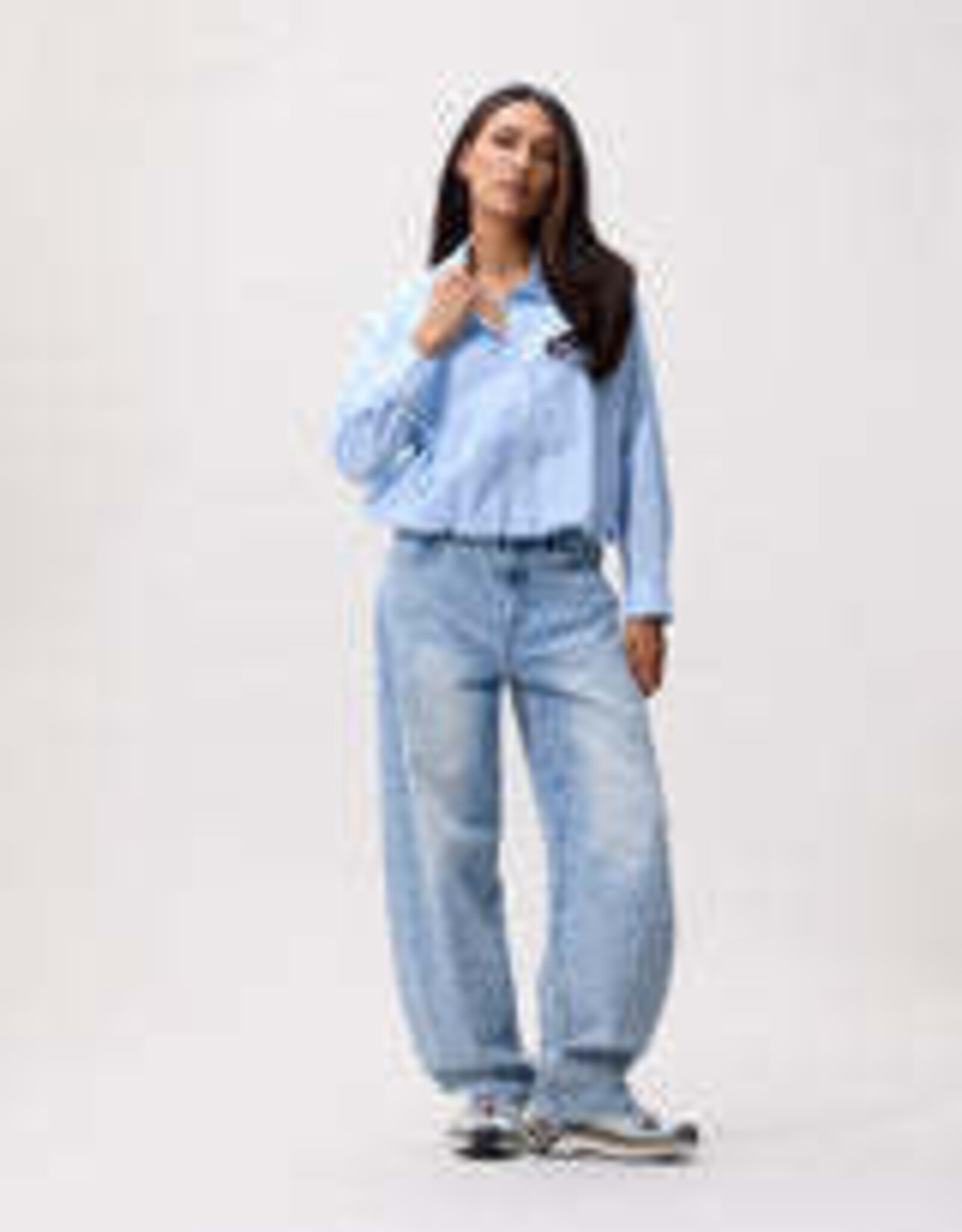 Catwalk Junkie Blouse 'Tuck In' - Air - Catwalk Junkie