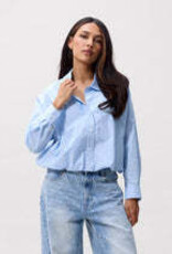 Catwalk Junkie Blouse 'Tuck In' - Air - Catwalk Junkie