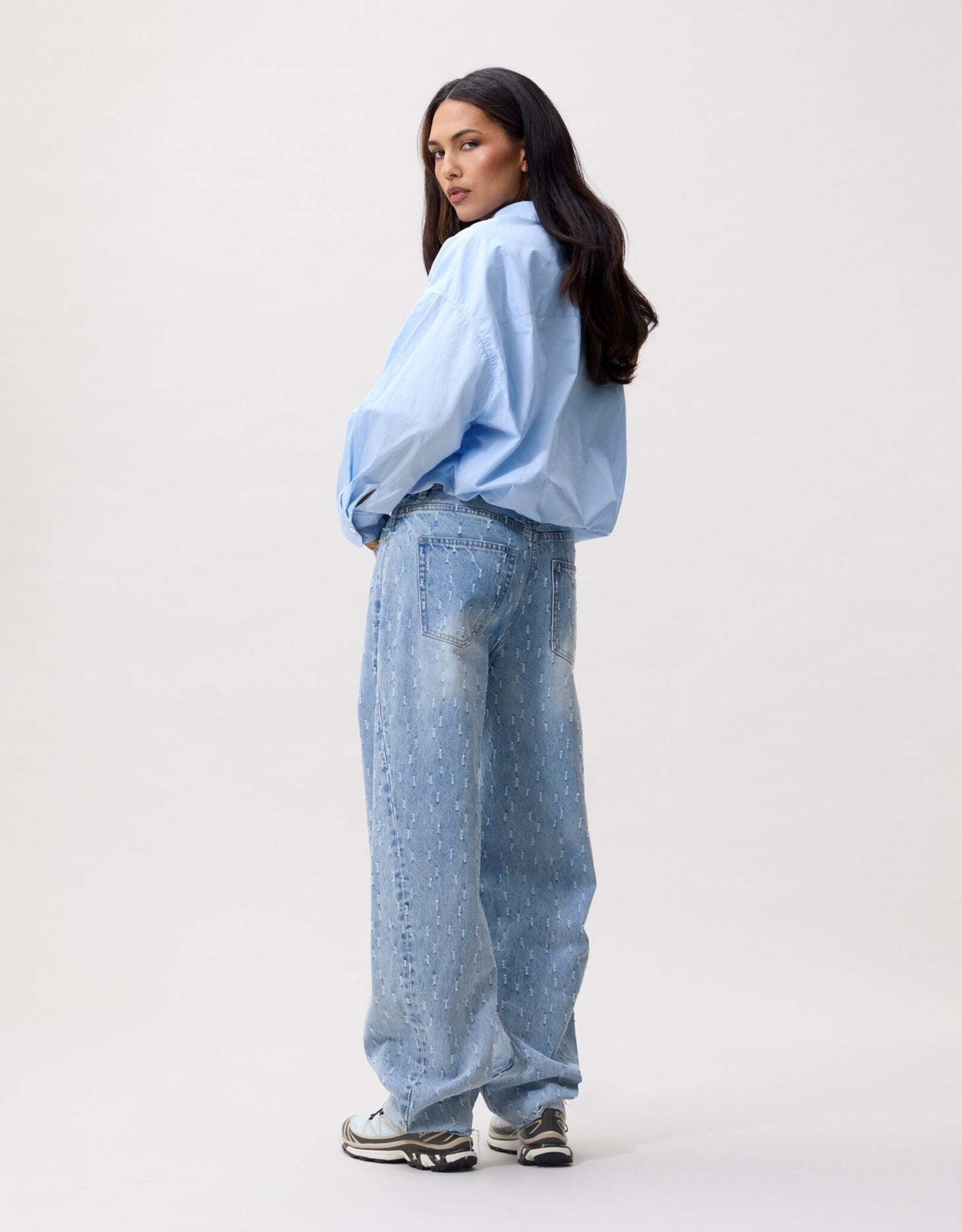 Catwalk Junkie Blouse 'Tuck In' - Air - Catwalk Junkie