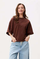 Catwalk Junkie T-Shirt 'Batsleeve' - Rocky Road - Catwalk Junkie