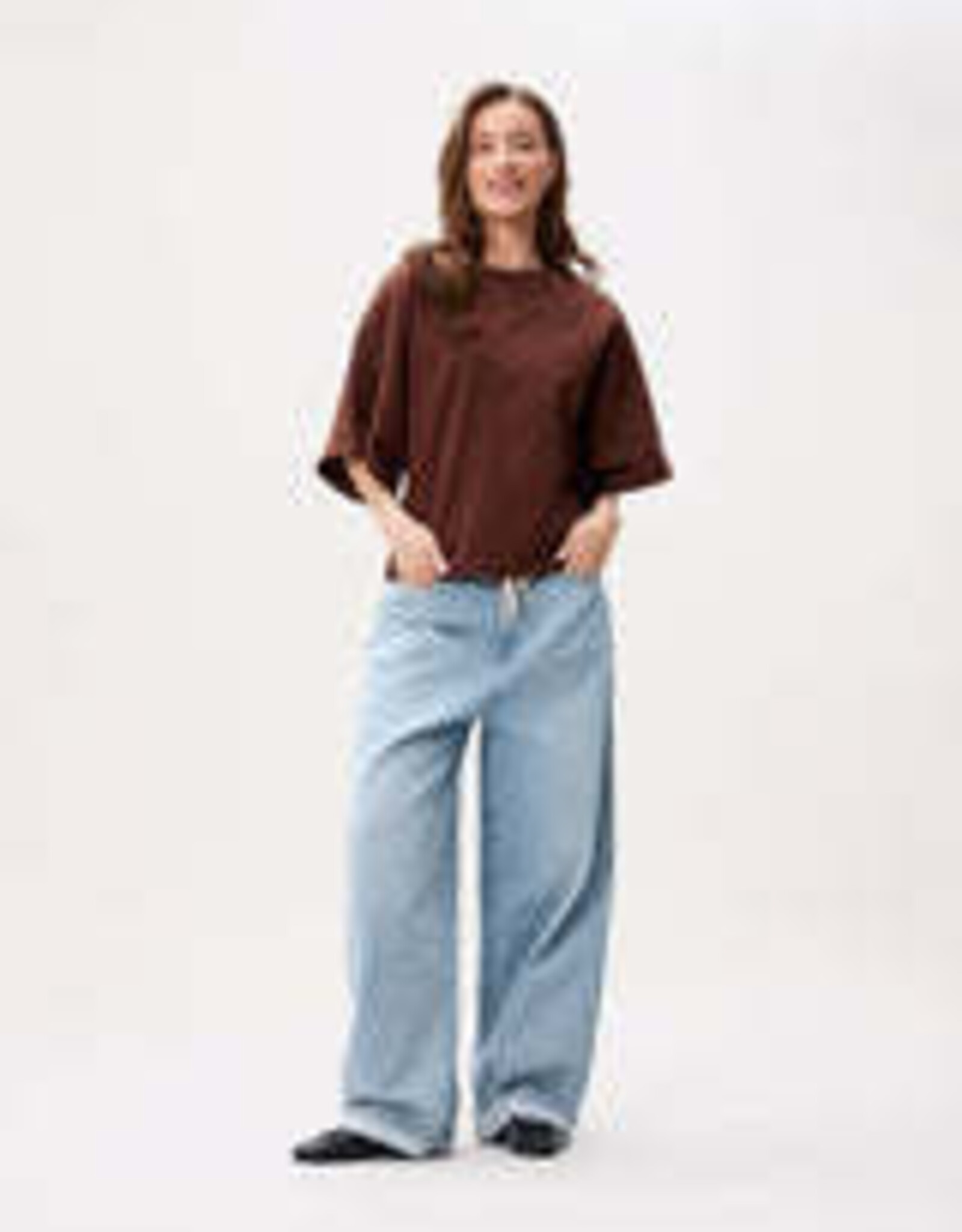 Catwalk Junkie T-Shirt 'Batsleeve' - Rocky Road - Catwalk Junkie