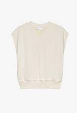 Catwalk Junkie Sleeveless Sweater 'V-Neck' - Cream - Catwalk Junkie