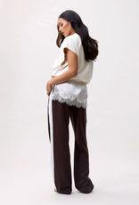 Catwalk Junkie Sleeveless Sweater 'V-Neck' - Cream - Catwalk Junkie