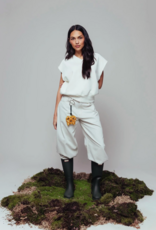 Catwalk Junkie Sleeveless Sweater 'V-Neck' - Cream - Catwalk Junkie