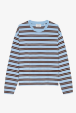 Catwalk Junkie T-Shirt Long Sleeve 'Striped' - Air - Catwalk Junkie