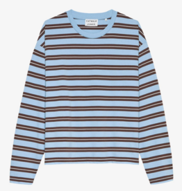 Catwalk Junkie T-Shirt Long Sleeve 'Striped' - Air - Catwalk Junkie