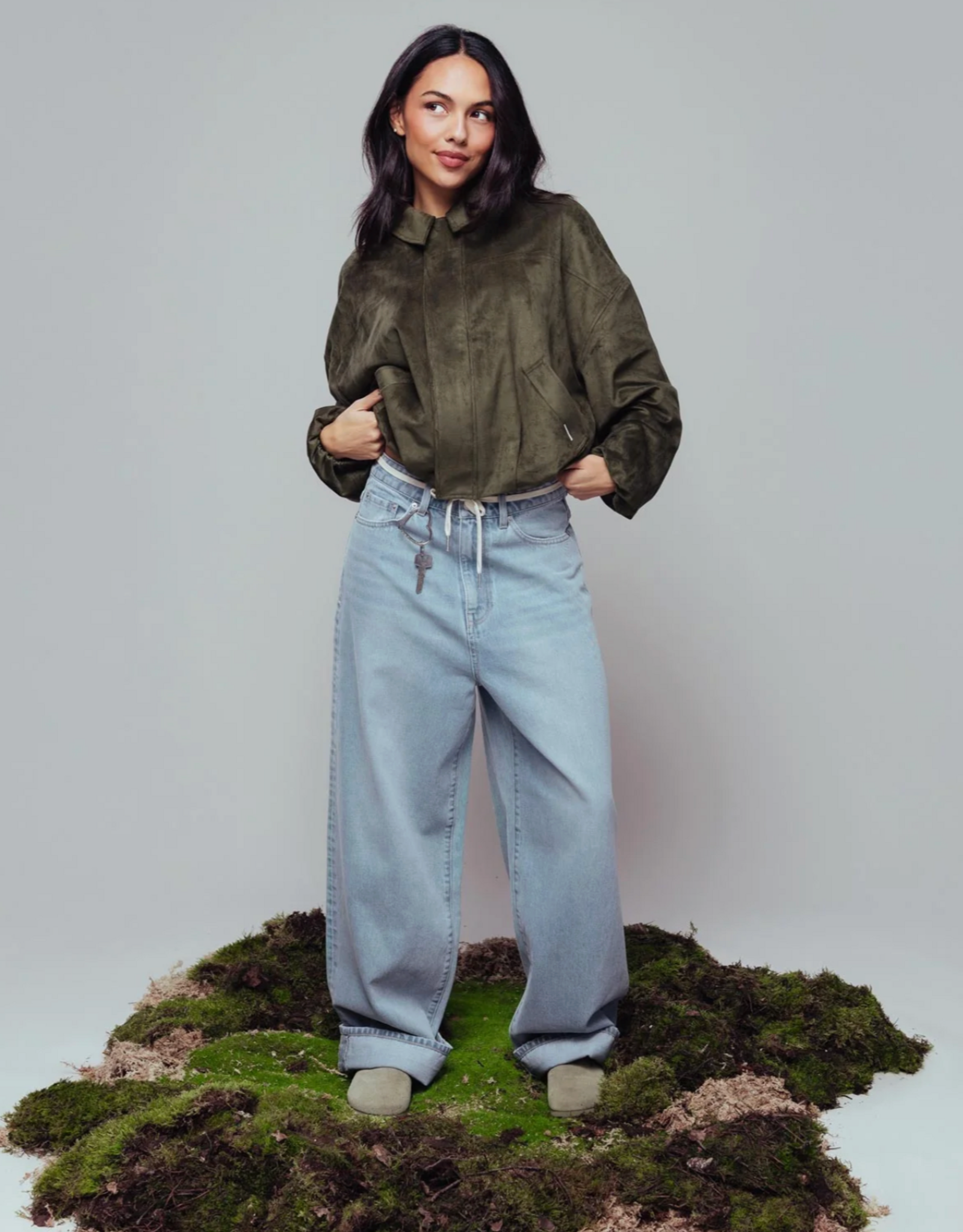 Catwalk Junkie Jeans 'Baggy Fit' - Blue - Catwalk Junkie