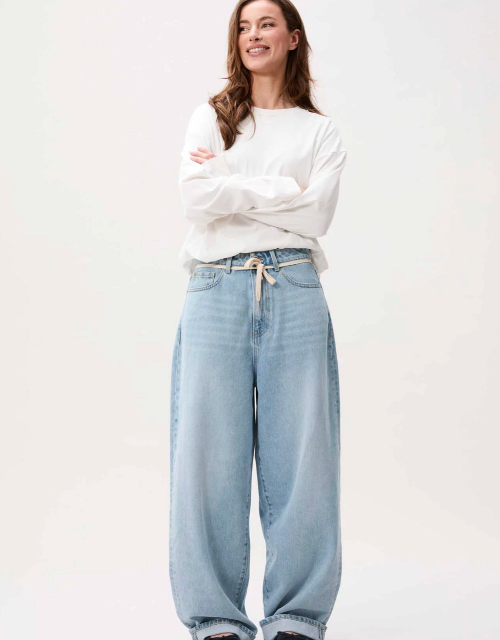 Catwalk Junkie Jeans 'Baggy Fit' - Blue - Catwalk Junkie