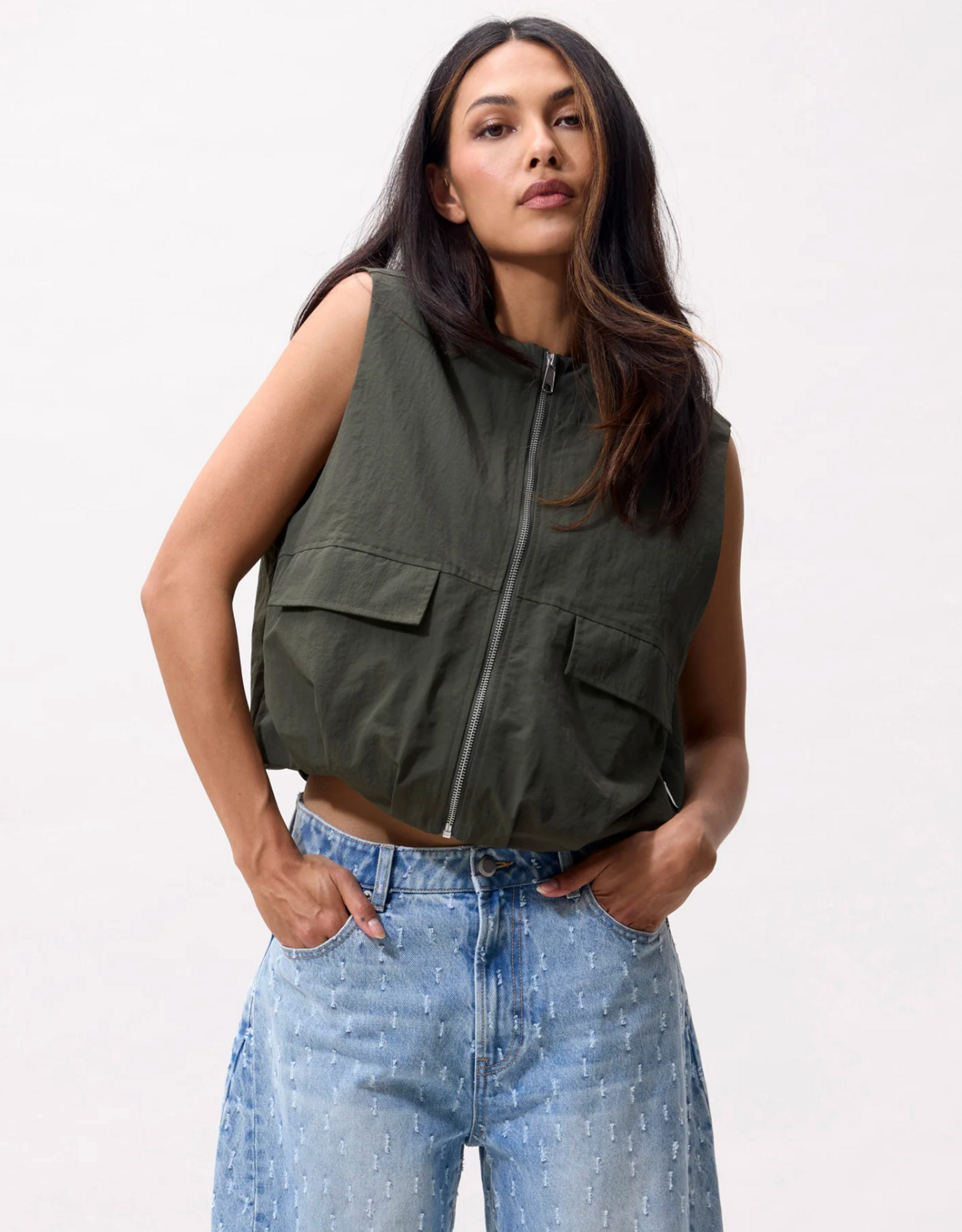 Catwalk Junkie 'Bodywarmer' - Mountain View -  Catwalk Junkie