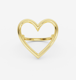 Billion Avenue Ring Heart - Gold - Billion Avenue 51
