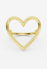 Billion Avenue Ring Heart - Gold - Billion Avenue 57