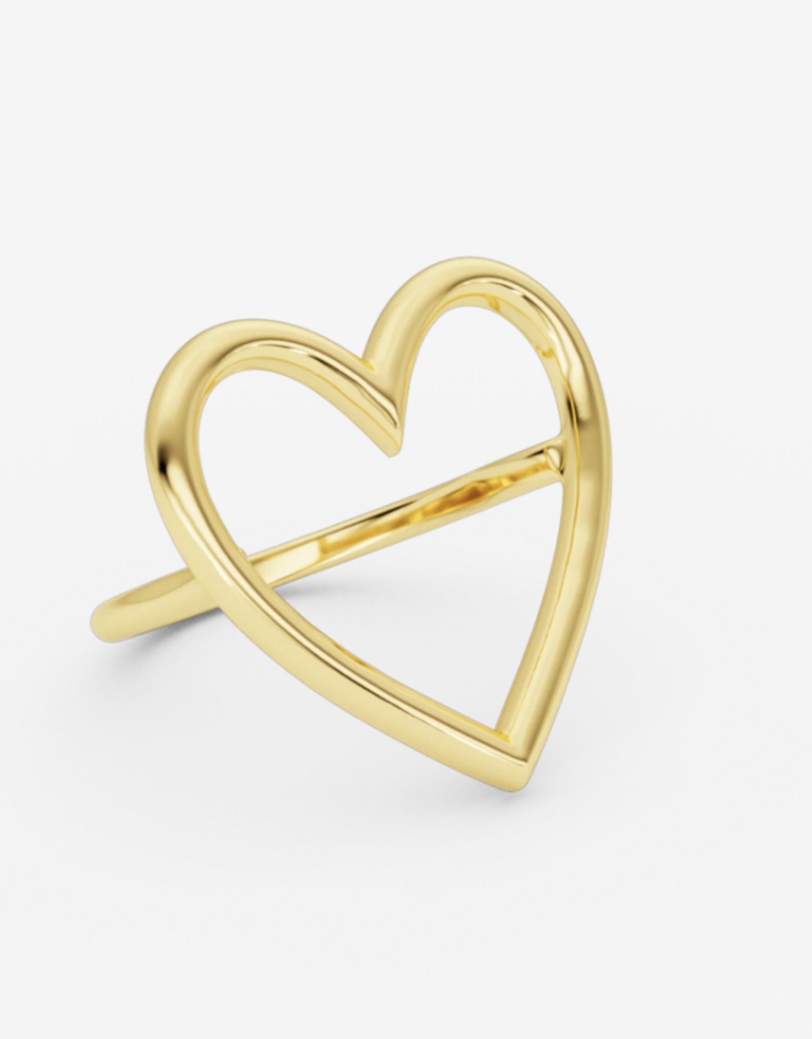 Billion Avenue Ring Heart - Gold - Billion Avenue 57