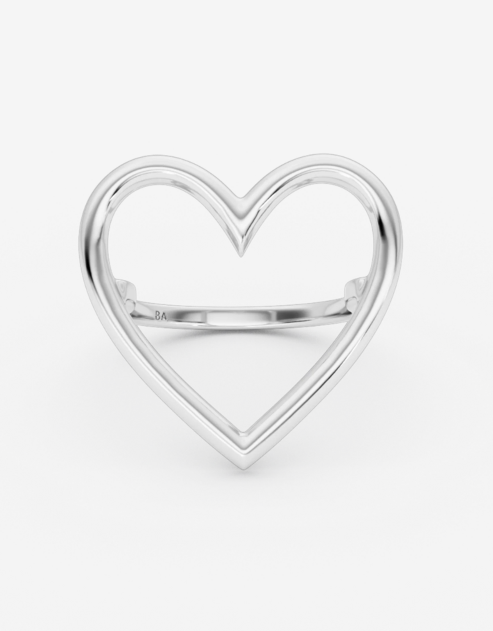 Billion Avenue Ring Heart - Silver - Billion Avenue 51