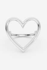 Billion Avenue Ring Heart - Silver - Billion Avenue 57
