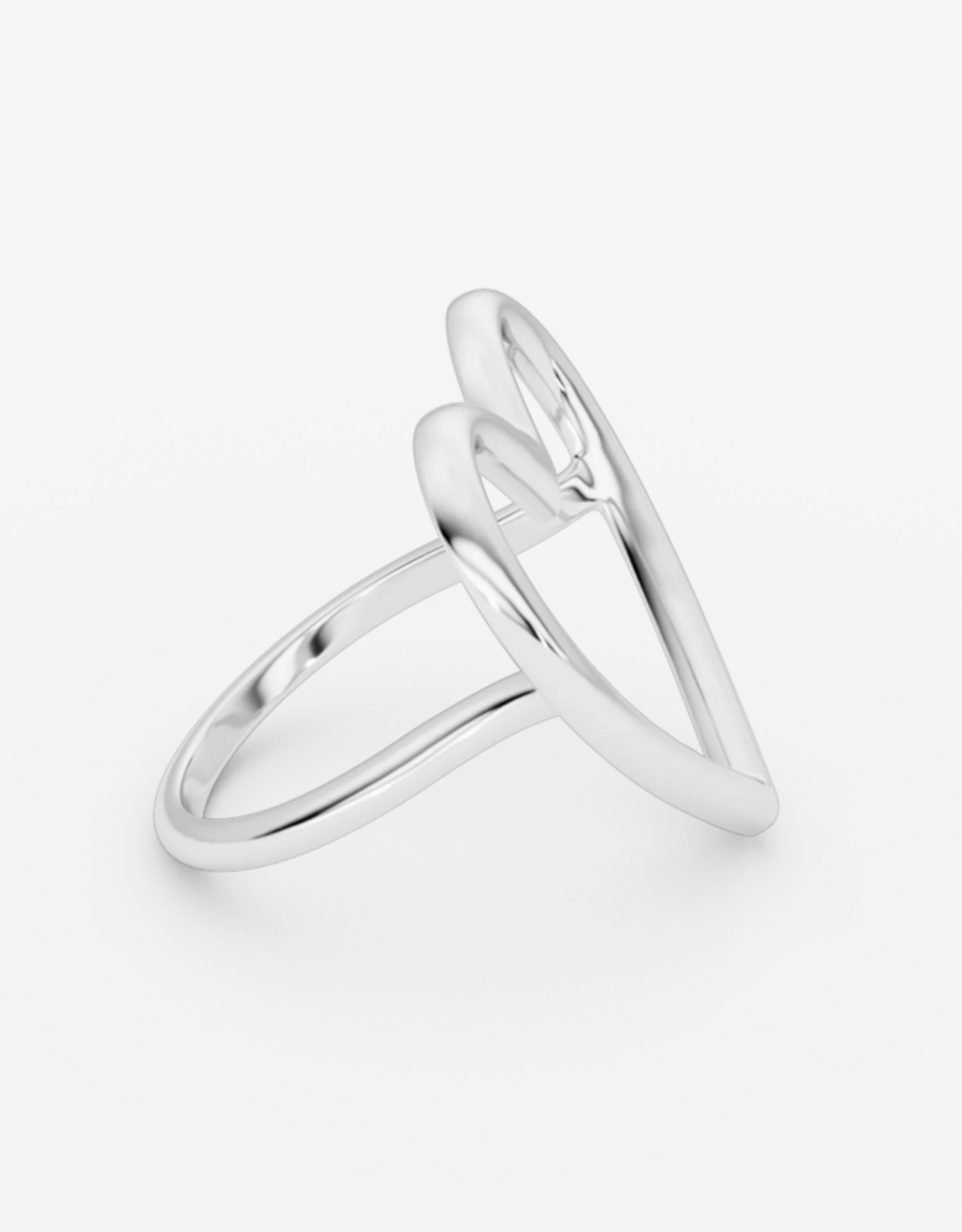 Billion Avenue Ring Heart - Silver - Billion Avenue 57